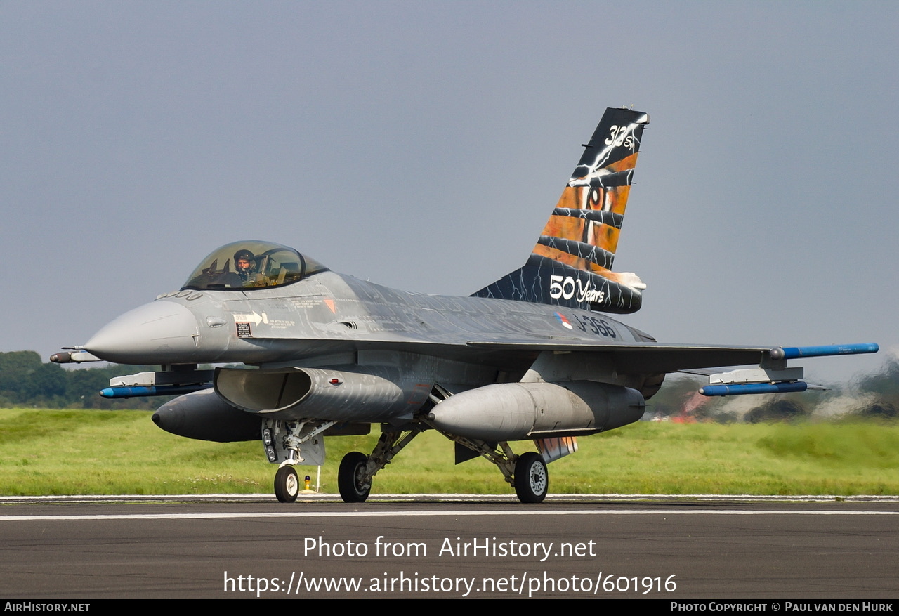 Aircraft Photo of J-366 | General Dynamics F-16AM Fighting Falcon | Netherlands - Air Force | AirHistory.net #601916