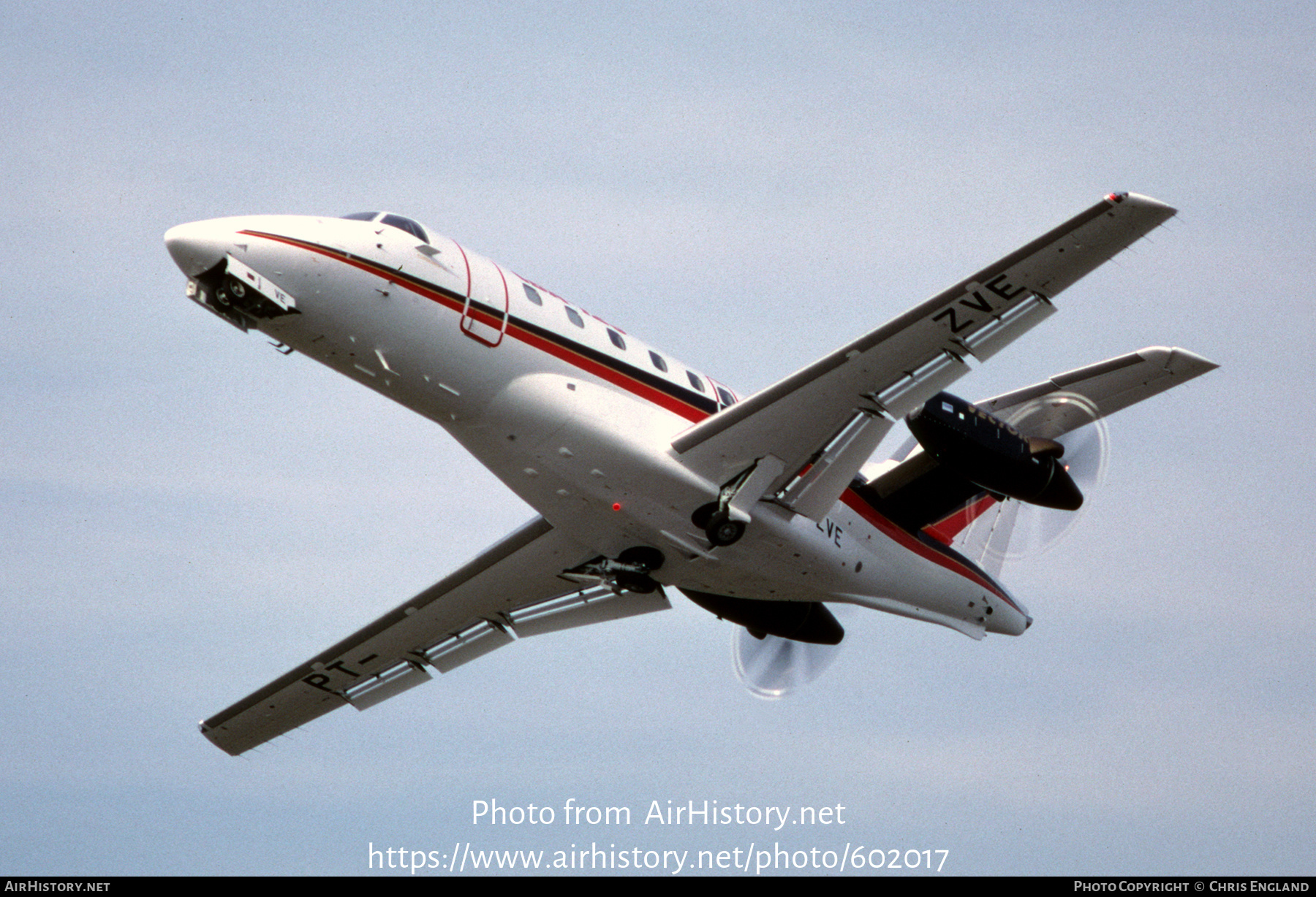 Aircraft Photo of PT-ZVE | Embraer-FMA CBA-123 Vector | Embraer | AirHistory.net #602017