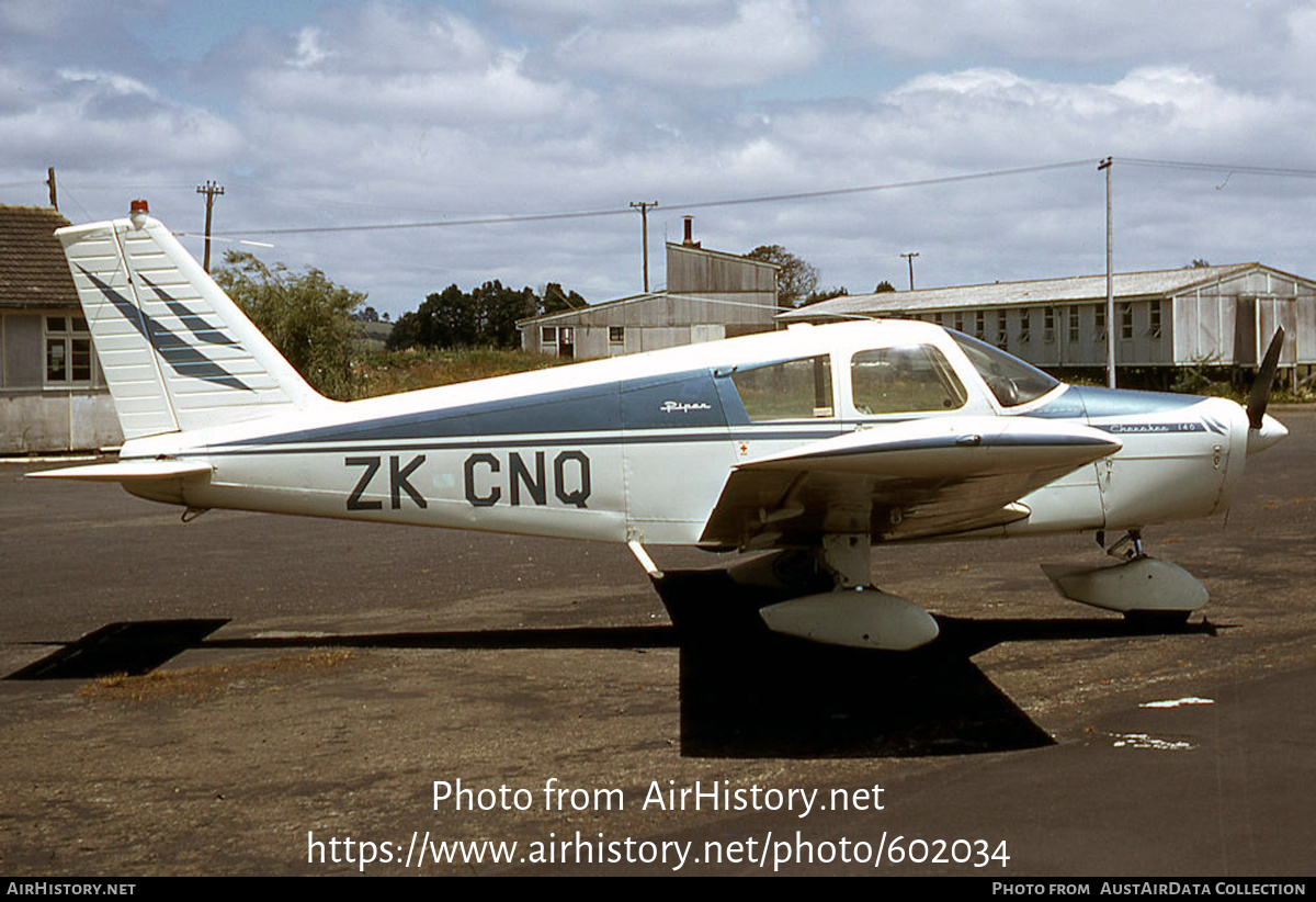 Aircraft Photo of ZK-CNQ | Piper PA-28-140 Cherokee | AirHistory.net #602034