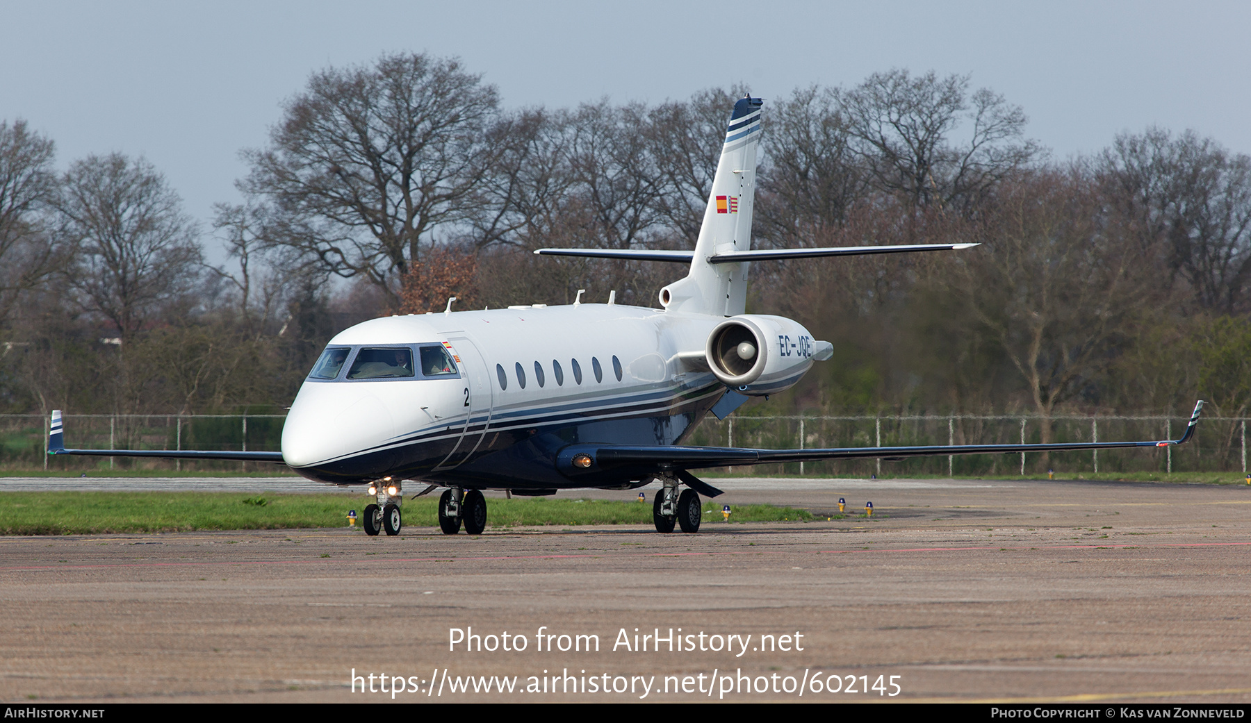 Aircraft Photo of EC-JQE | Israel Aircraft Industries Gulfstream G200 | AirHistory.net #602145