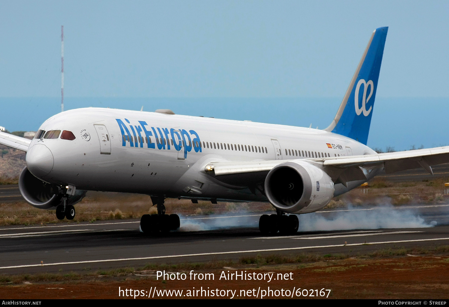 Aircraft Photo of EC-NBM | Boeing 787-9 Dreamliner | Air Europa | AirHistory.net #602167