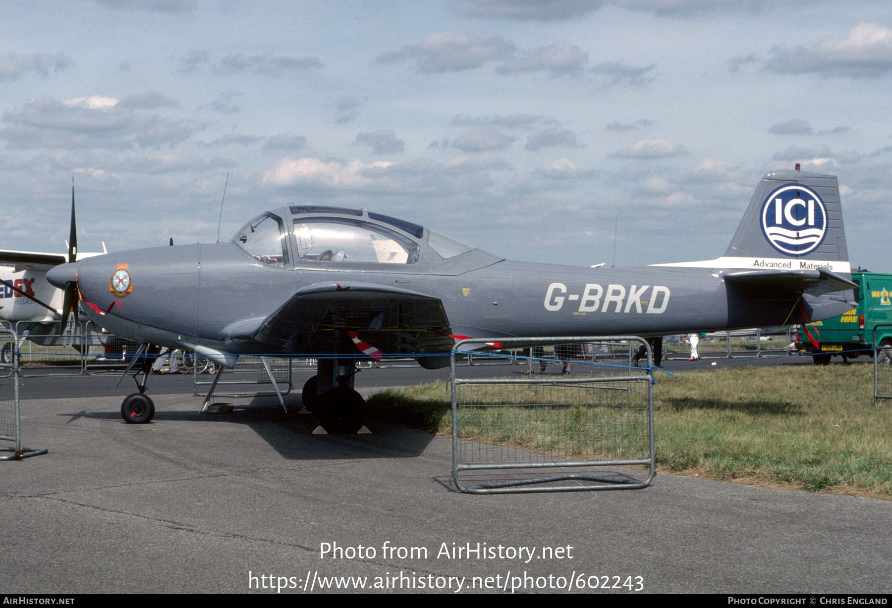 Aircraft Photo of G-BRKD | Focke-Wulf FWP-149D | I.C.I. - Imperial Chemical Industries | AirHistory.net #602243