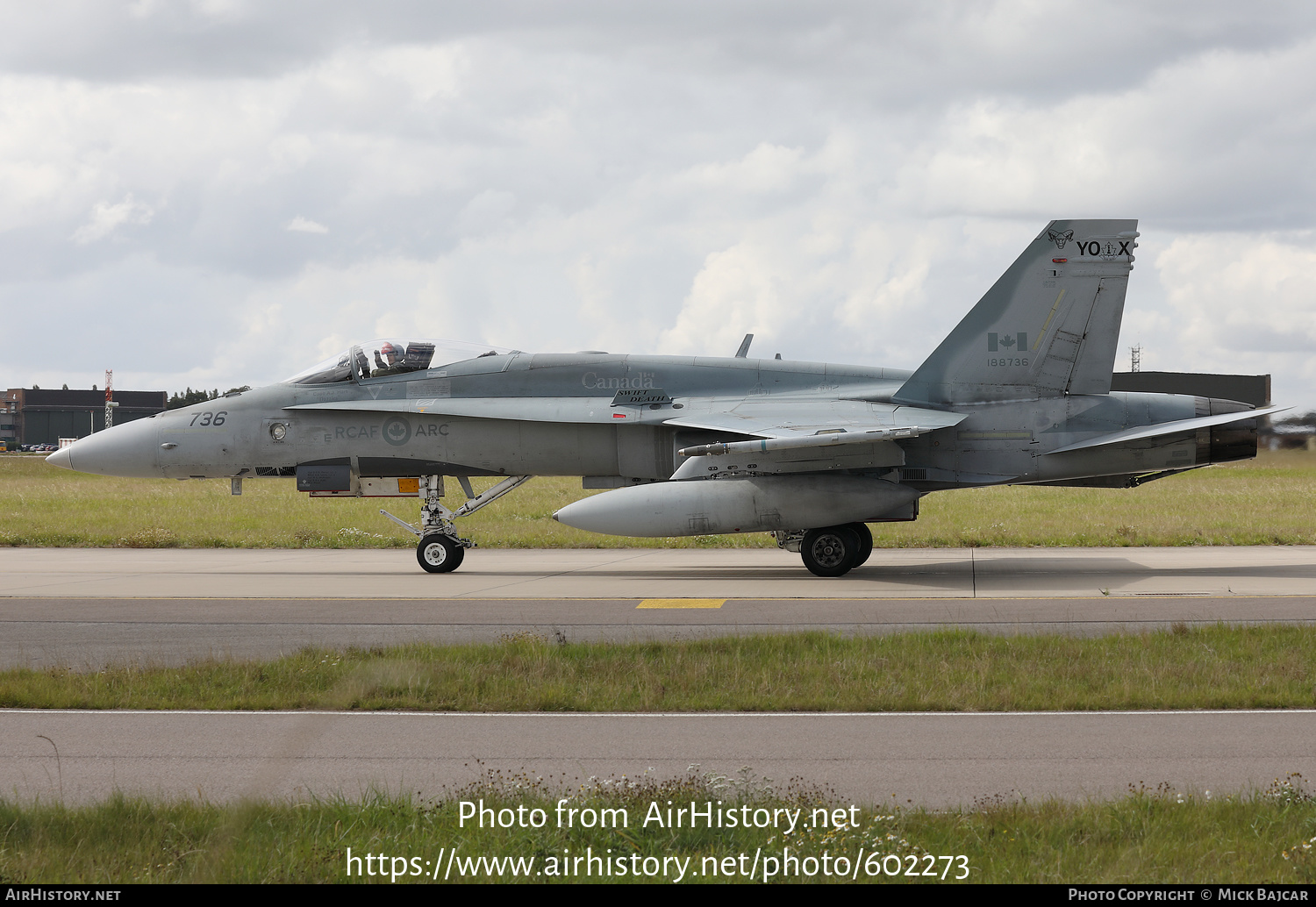 Aircraft Photo of 188736 | McDonnell Douglas CF-188 Hornet | Canada - Air Force | AirHistory.net #602273