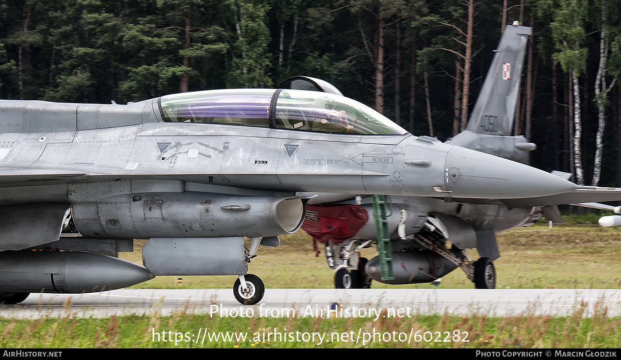 Aircraft Photo of 4080 | Lockheed Martin F-16DJ Fighting Falcon | Poland - Air Force | AirHistory.net #602282