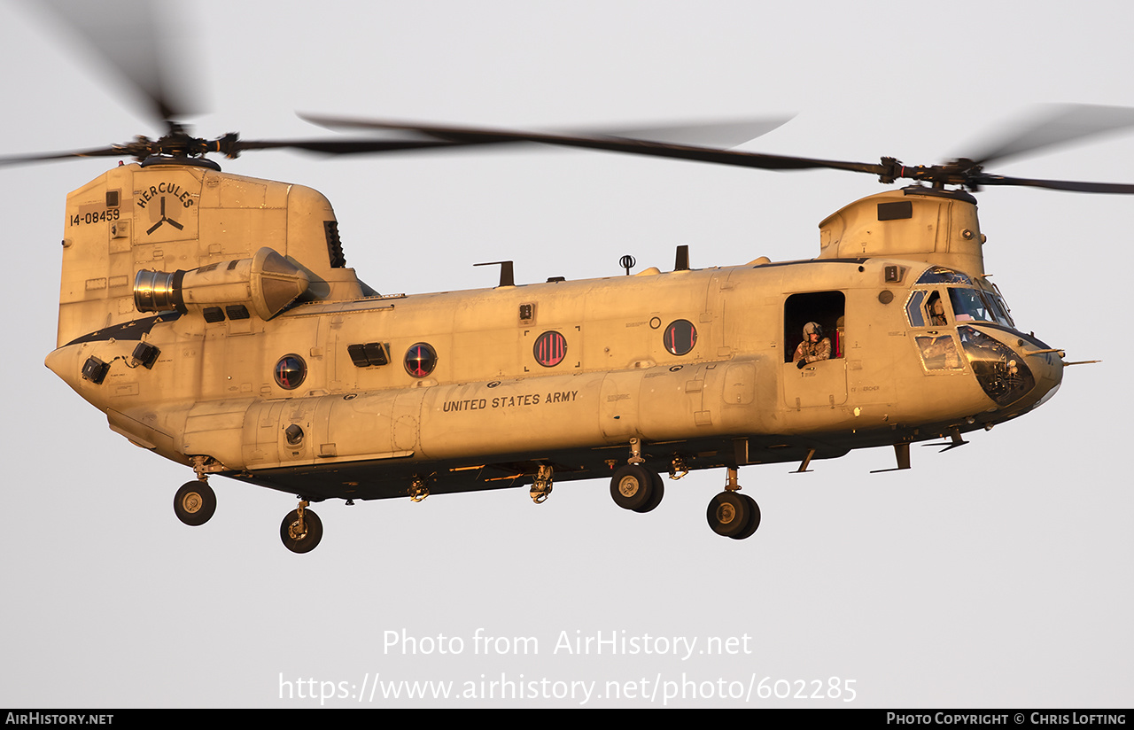 Aircraft Photo of 14-8459 / 14-08459 | Boeing CH-47F Chinook (414) | USA - Army | AirHistory.net #602285