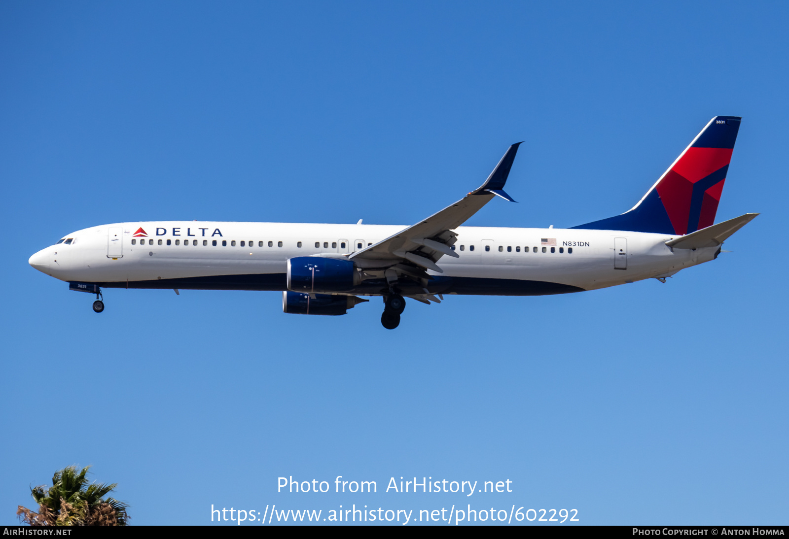 Aircraft Photo of N831DN | Boeing 737-932/ER | Delta Air Lines | AirHistory.net #602292