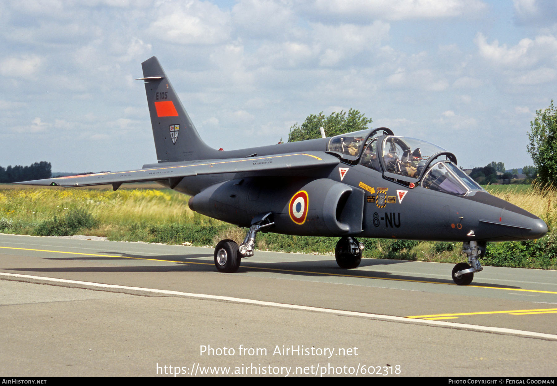 Aircraft Photo of E105 | Dassault-Dornier Alpha Jet E | France - Air Force | AirHistory.net #602318