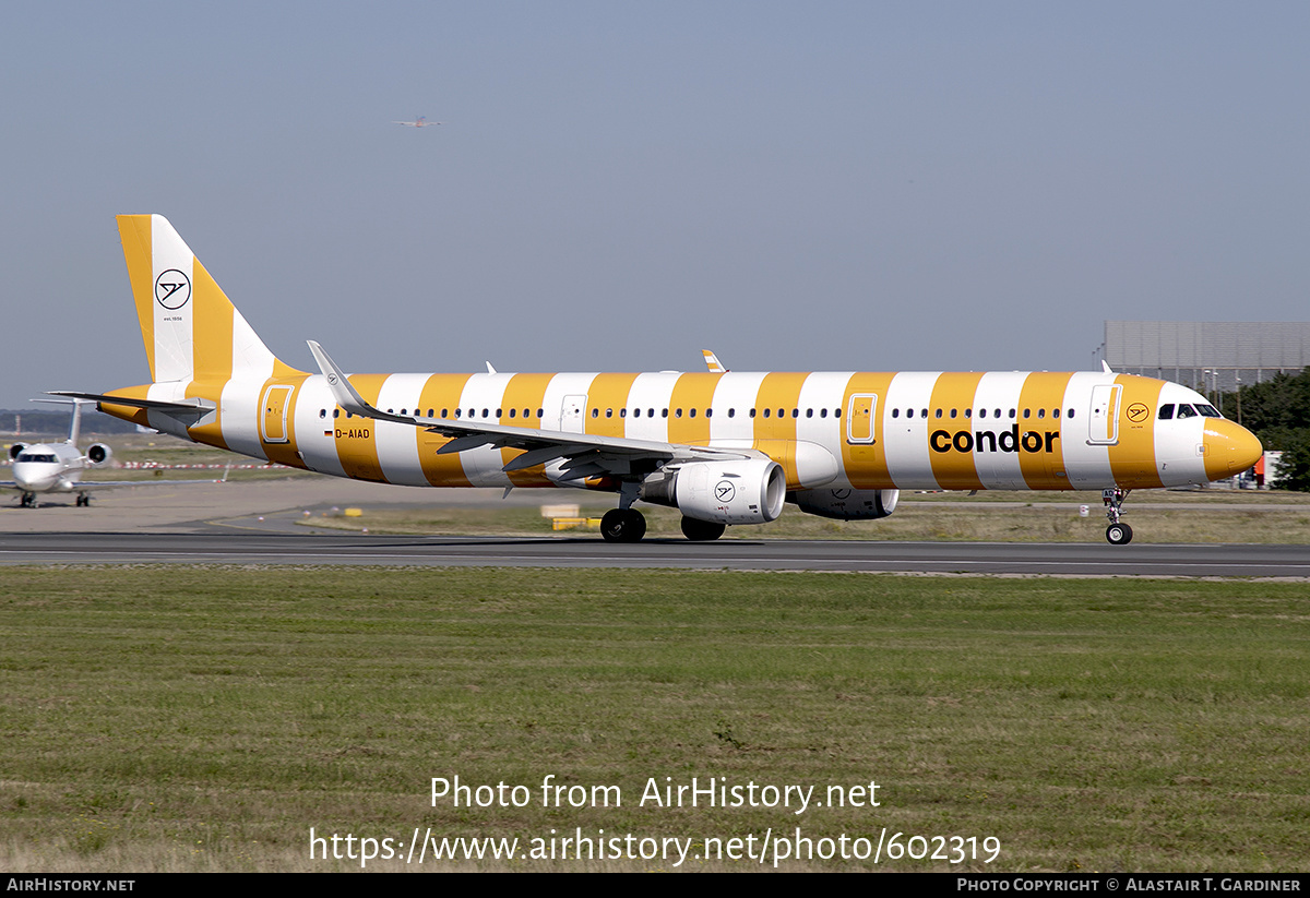 Aircraft Photo of D-AIAD | Airbus A321-211 | Condor Flugdienst | AirHistory.net #602319