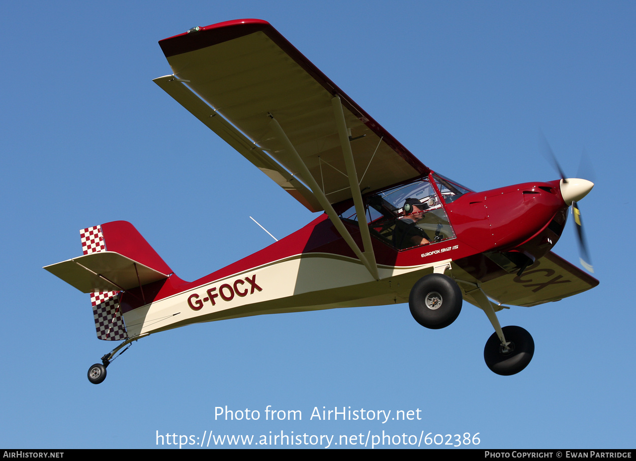 Aircraft Photo of G-FOCX | Ascent Eurofox 2K | AirHistory.net #602386