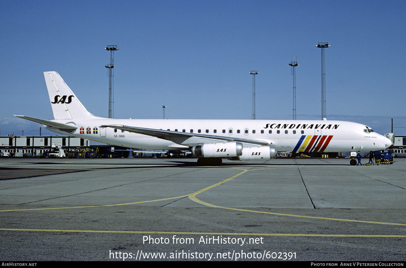 Aircraft Photo of SE-DBG | McDonnell Douglas DC-8-62 | Scandinavian Airlines - SAS | AirHistory.net #602391