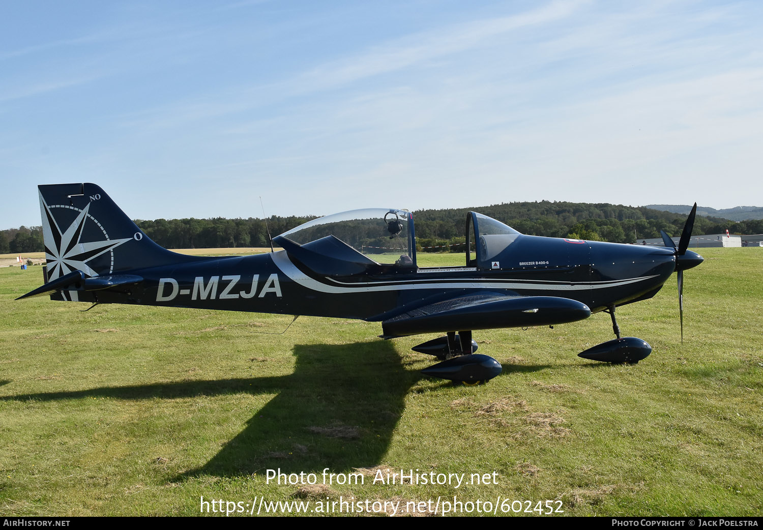 Aircraft Photo of D-MZJA | Aerostyle Breezer B400-6 | AirHistory.net #602452