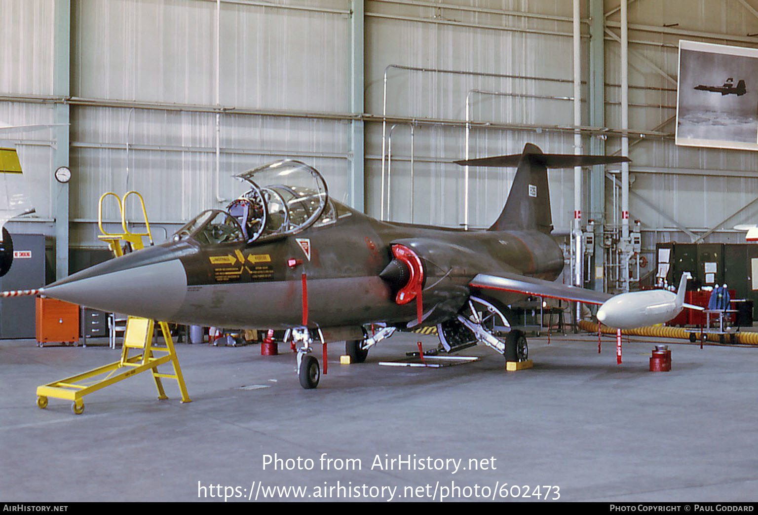 Aircraft Photo of N825NA | Lockheed TF-104G Starfighter | NASA - National Aeronautics and Space Administration | AirHistory.net #602473