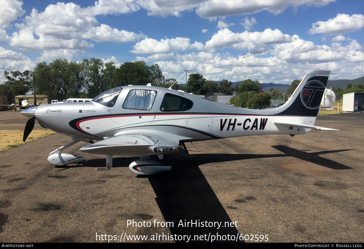 Aircraft Photo of VH-CAW | Cirrus SR-22T G5-GTS | AirHistory.net #602595