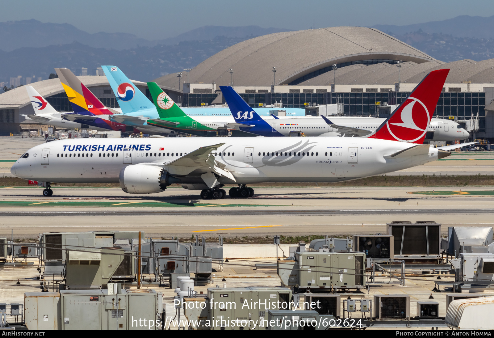 Aircraft Photo of TC-LLH | Boeing 787-9 Dreamliner | Turkish Airlines | AirHistory.net #602624