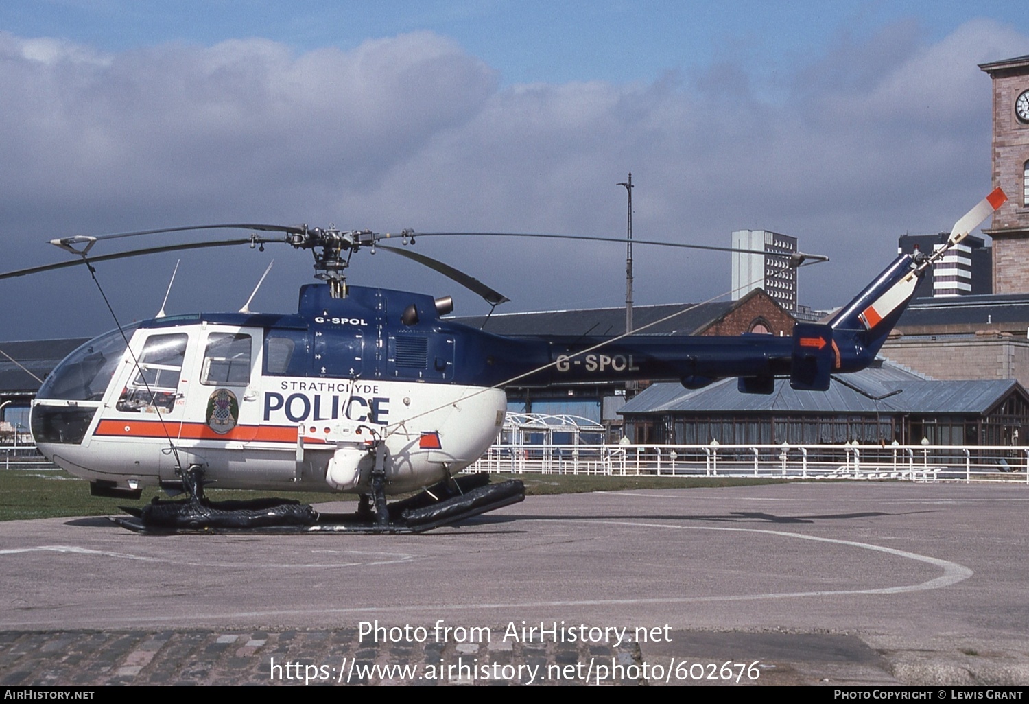 Aircraft Photo of G-SPOL | MBB BO-105DBS-4 | Strathclyde Police | AirHistory.net #602676