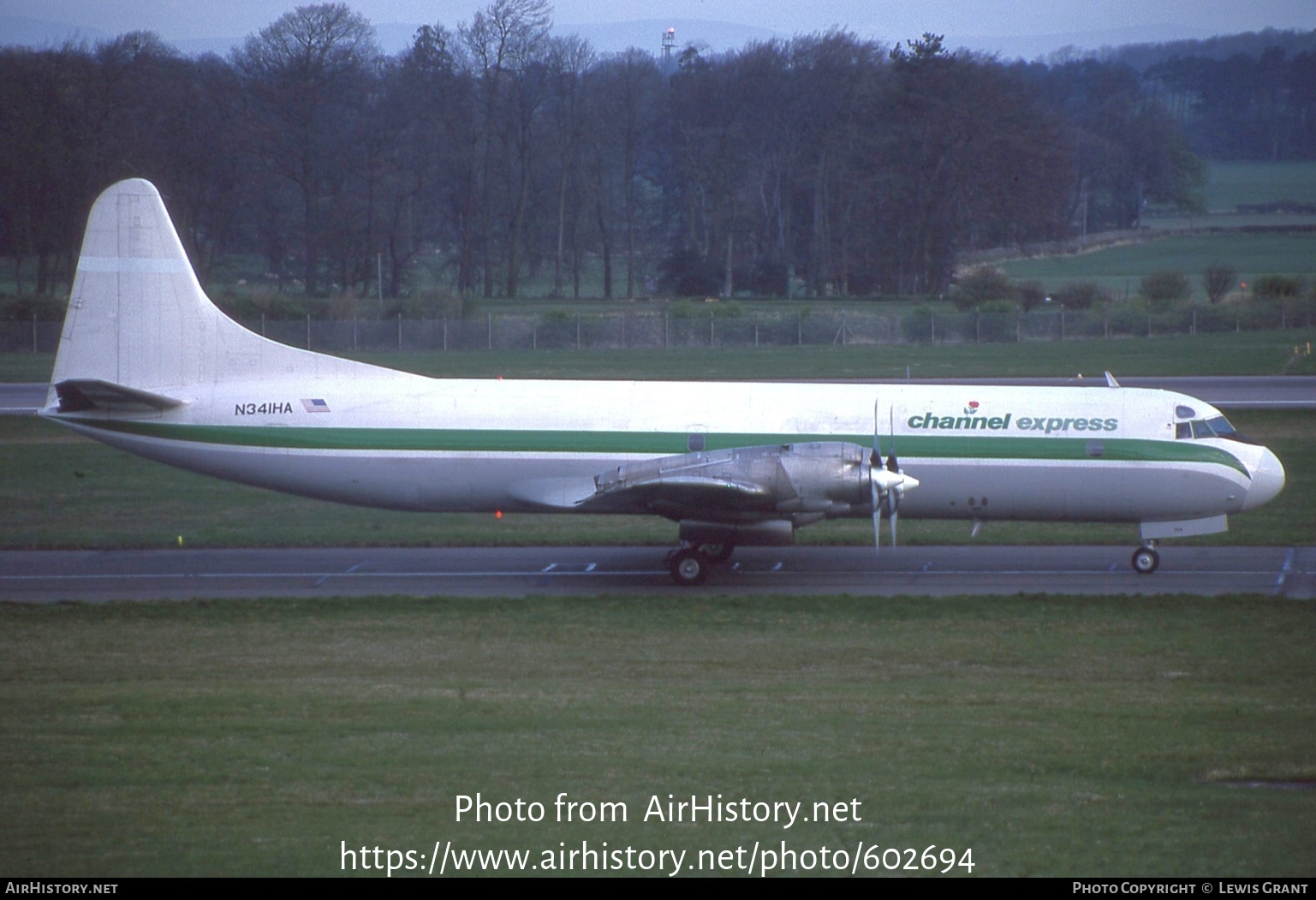 Aircraft Photo of N341HA | Lockheed L-188A(PF) Electra | Channel Express | AirHistory.net #602694