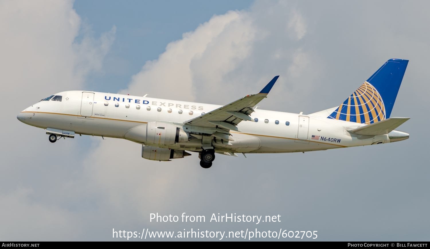 Aircraft Photo of N640RW | Embraer 170SE (ERJ-170-100SE) | United Express | AirHistory.net #602705