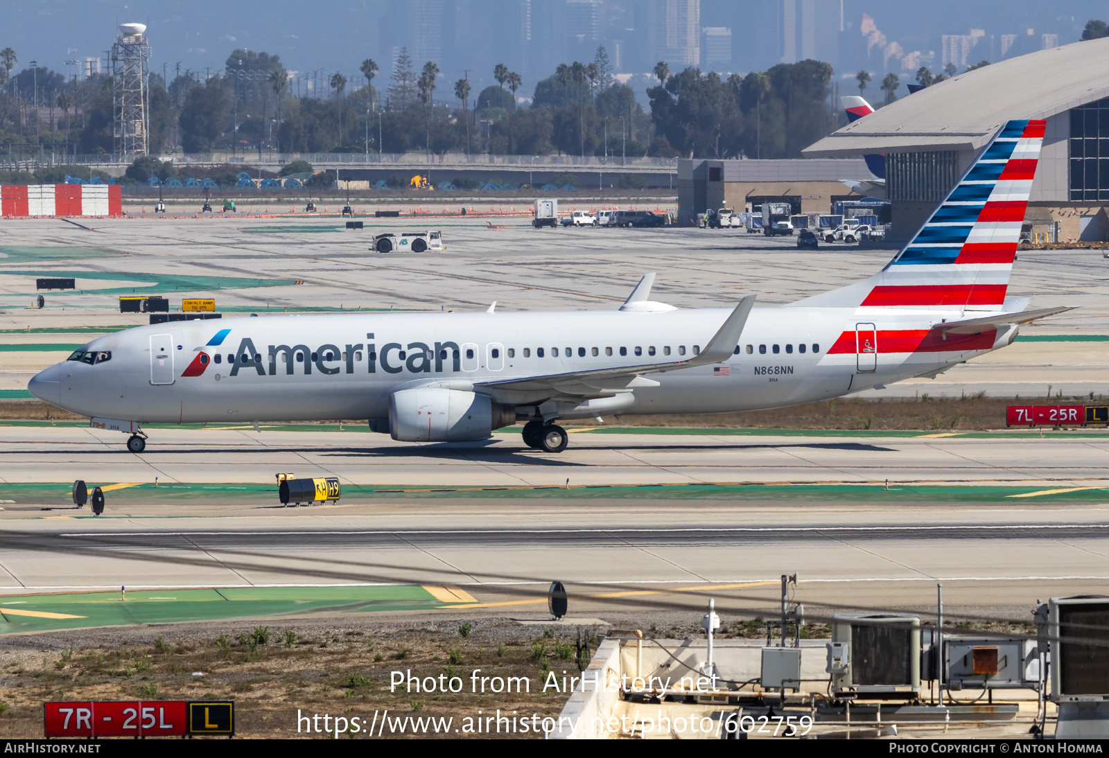 Aircraft Photo of N868NN | Boeing 737-823 | American Airlines | AirHistory.net #602759