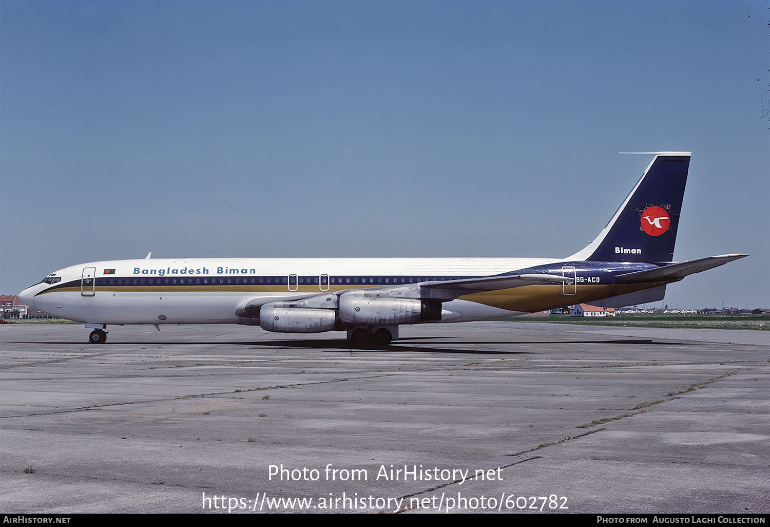 Aircraft Photo of 9G-ACD | Boeing 707-321 | Bangladesh Biman | AirHistory.net #602782