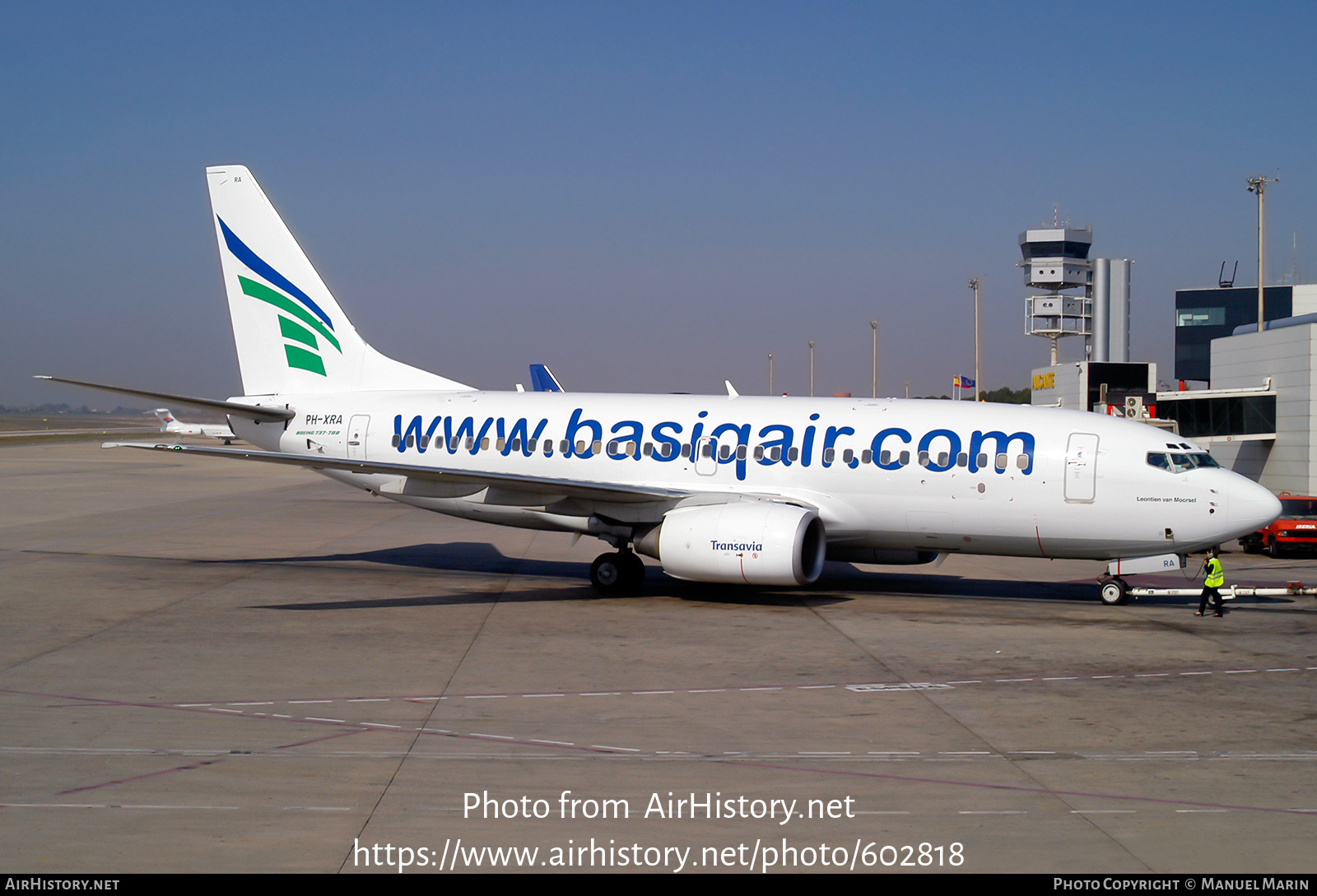 Aircraft Photo of PH-XRA | Boeing 737-7K2 | Basiqair | AirHistory.net #602818