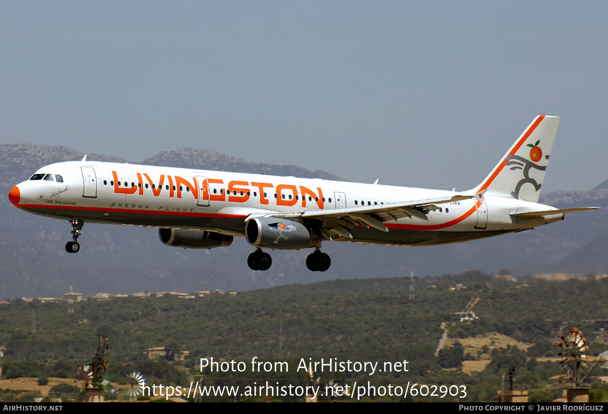 Aircraft Photo of I-LIVA | Airbus A321-231 | Livingston Energy Flight | AirHistory.net #602903