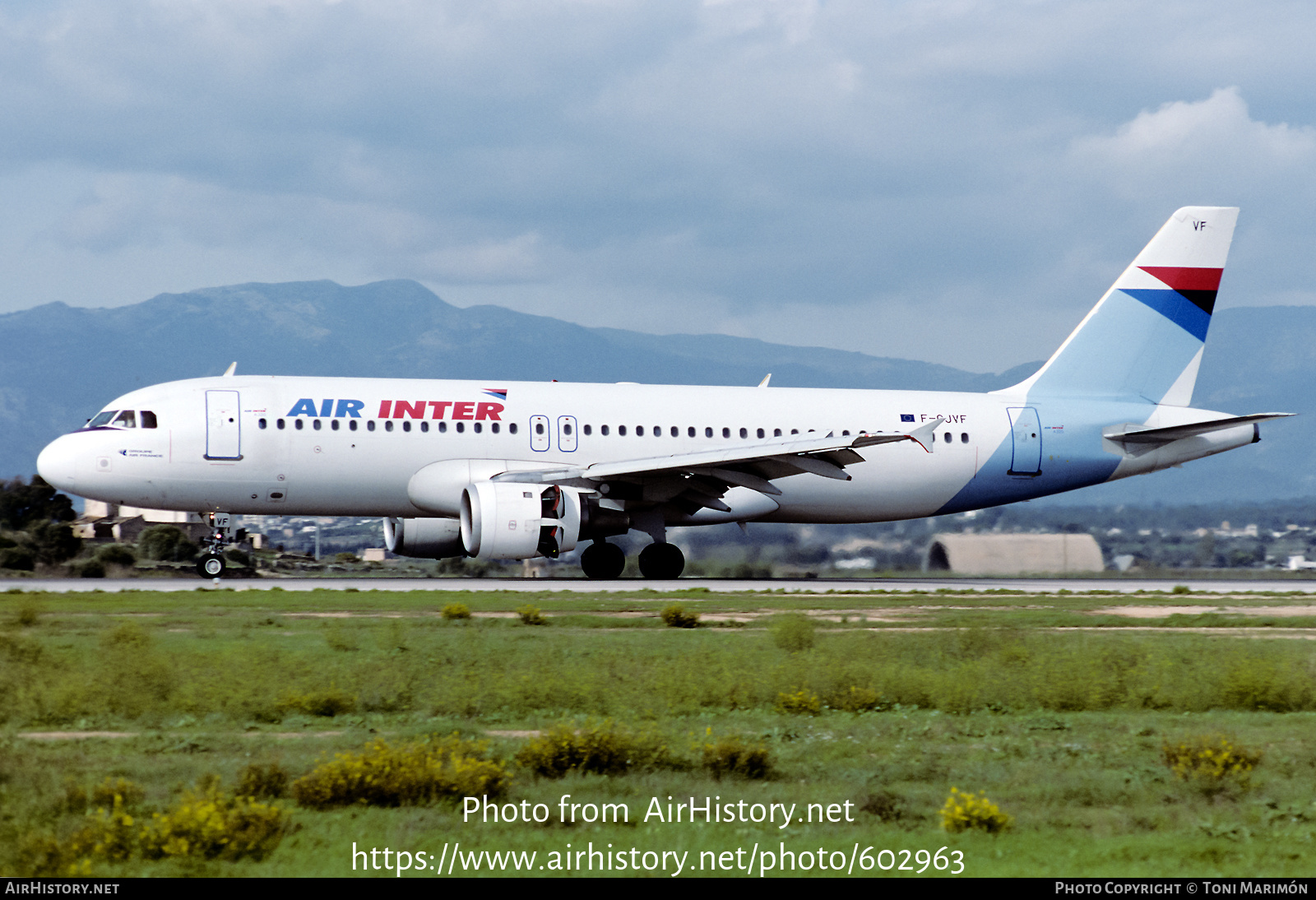 Aircraft Photo of F-GJVF | Airbus A320-211 | Air Inter | AirHistory.net #602963