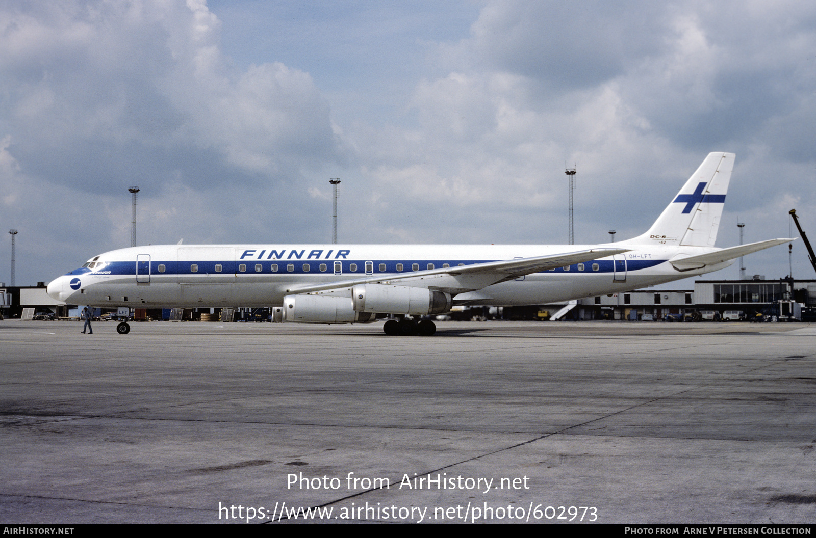 Aircraft Photo of OH-LFT | McDonnell Douglas DC-8-62CF | Finnair | AirHistory.net #602973