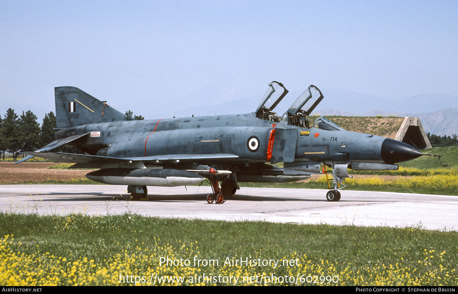 Aircraft Photo of 01520 | McDonnell Douglas F-4E Phantom II | Greece - Air Force | AirHistory.net #602990