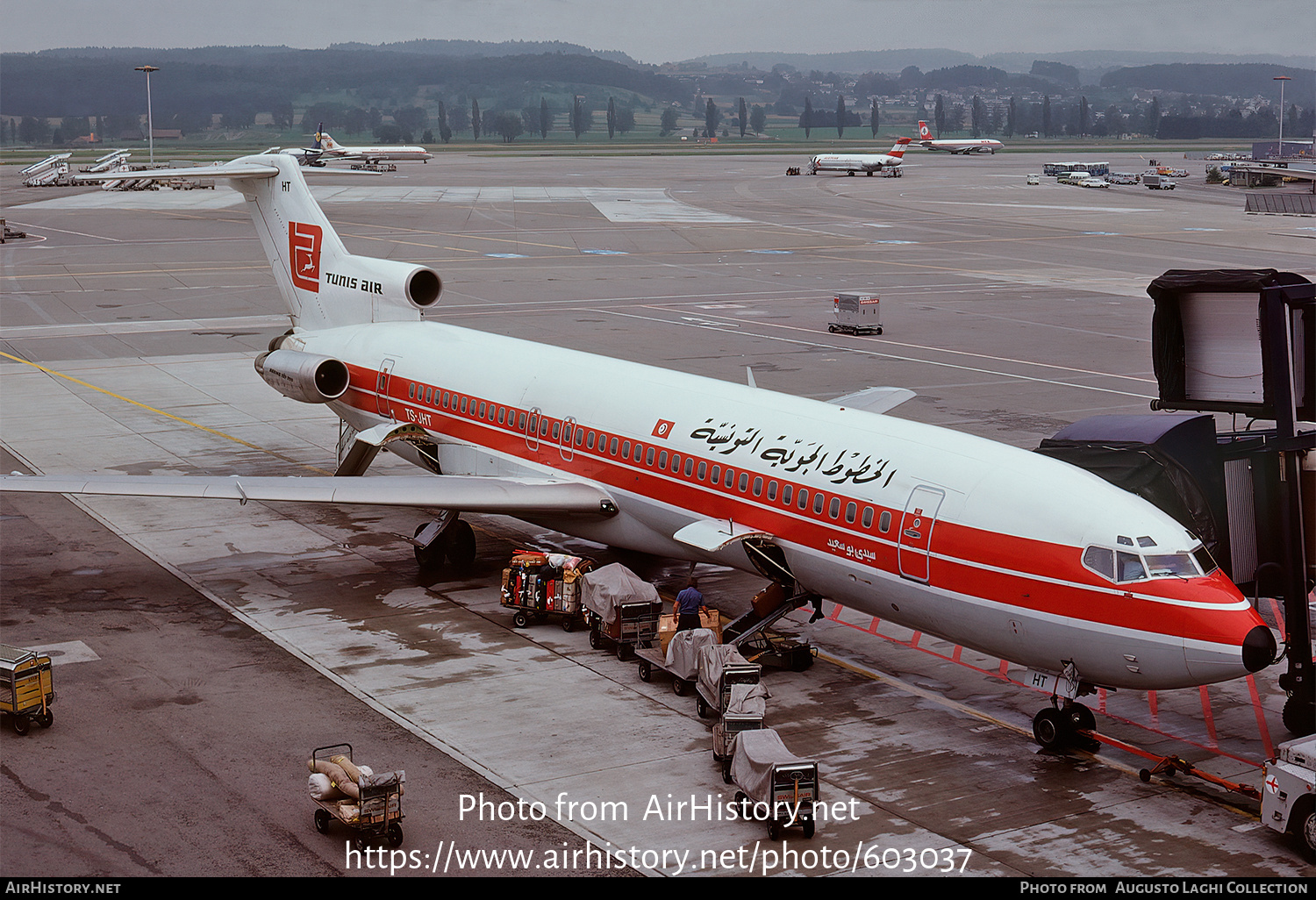 Aircraft Photo of TS-JHT | Boeing 727-2H3/Adv | Tunis Air | AirHistory.net #603037