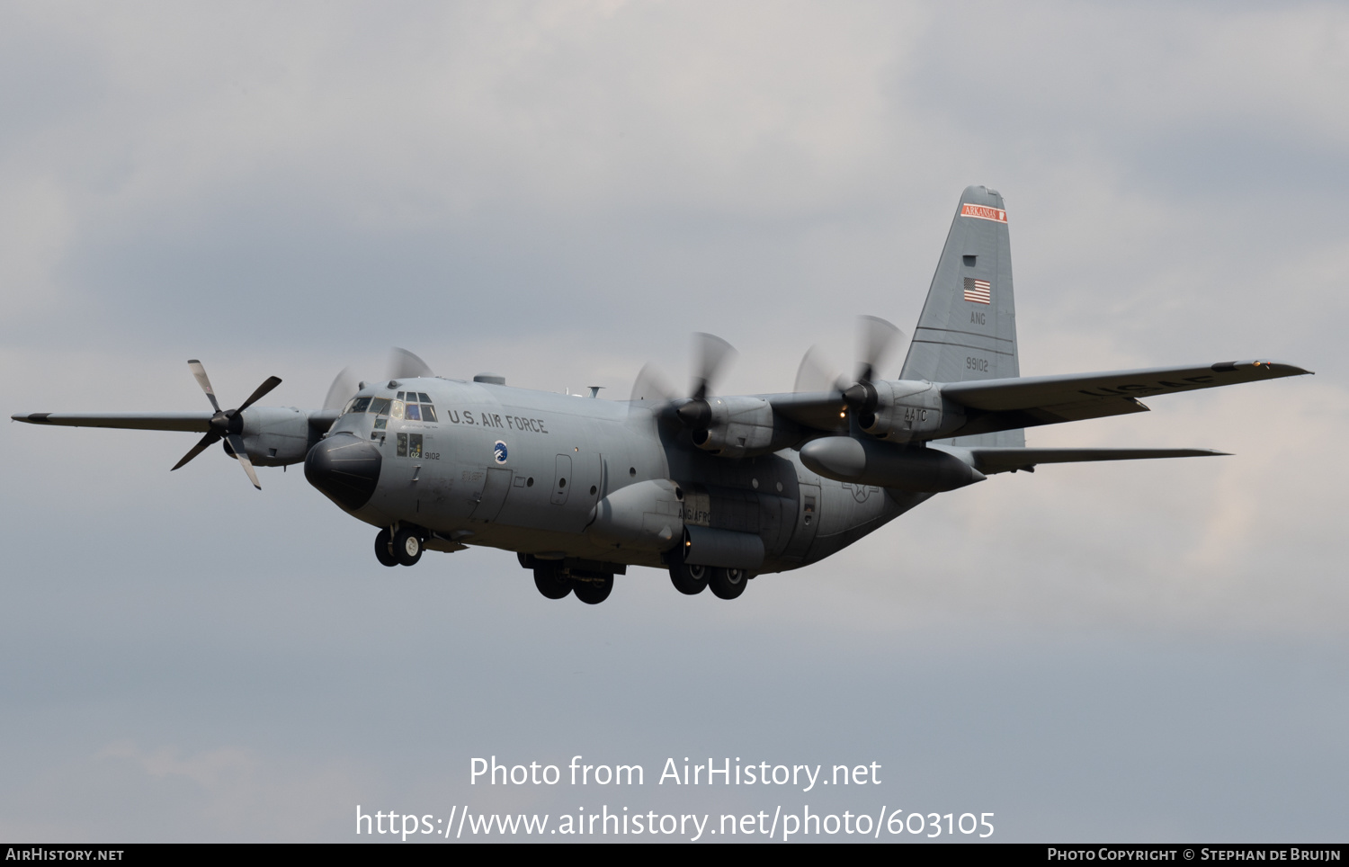 Aircraft Photo of 89-9102 / 99102 | Lockheed C-130H Hercules | USA - Air Force | AirHistory.net #603105