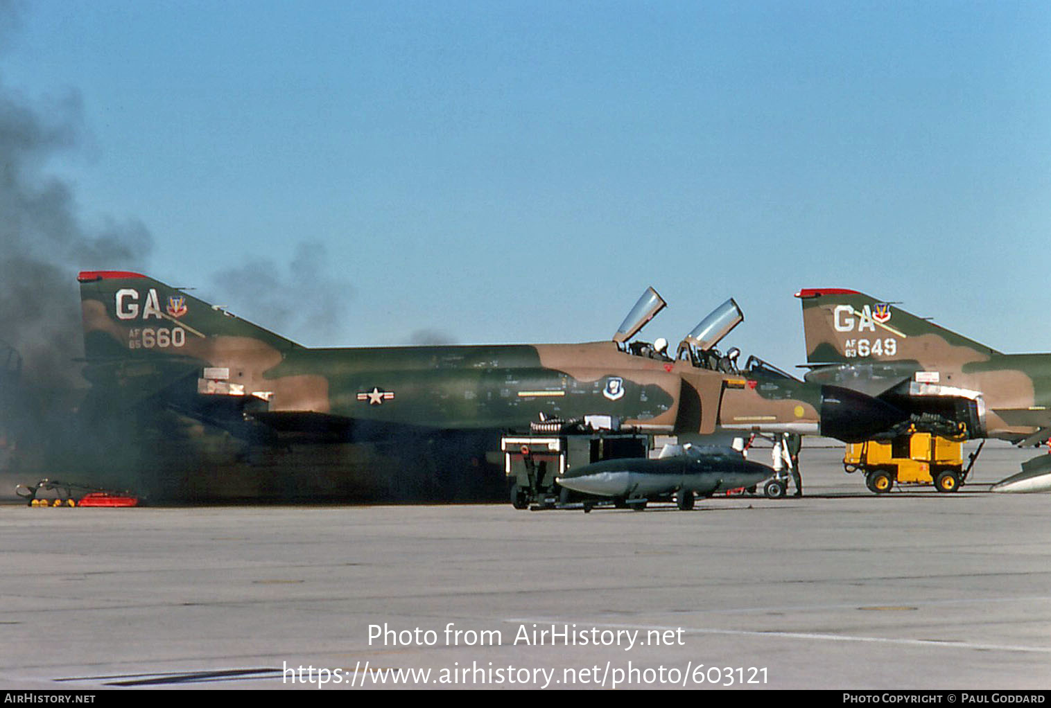 Aircraft Photo of 65-0660 / AF65-660 | McDonnell Douglas F-4D Phantom II | USA - Air Force | AirHistory.net #603121