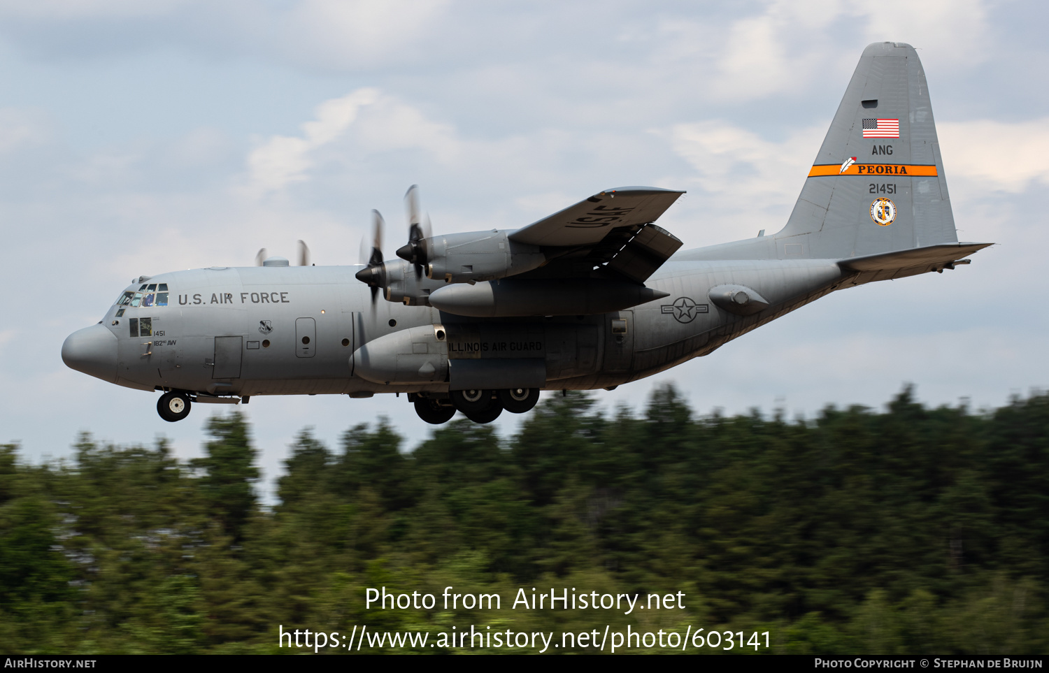 Aircraft Photo of 92-1451 / 21451 | Lockheed C-130H Hercules | USA - Air Force | AirHistory.net #603141