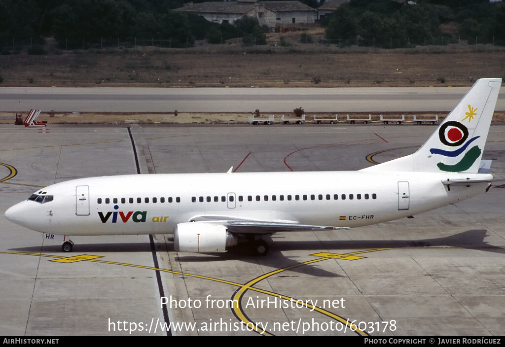 Aircraft Photo of EC-FHR | Boeing 737-36E | Viva Air | AirHistory.net #603178