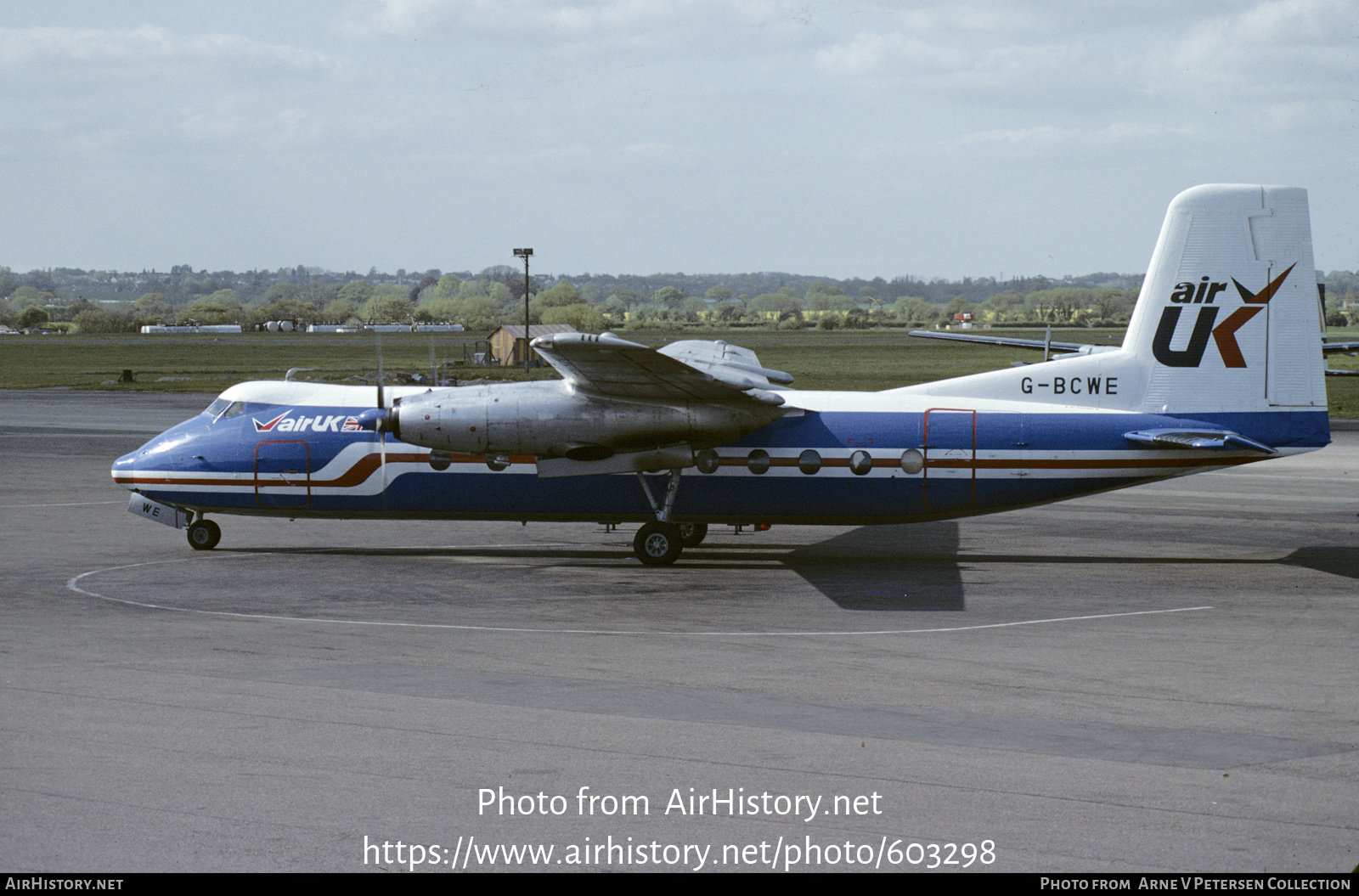 Aircraft Photo of G-BCWE | Handley Page HPR-7 Herald 206 | Air UK | AirHistory.net #603298