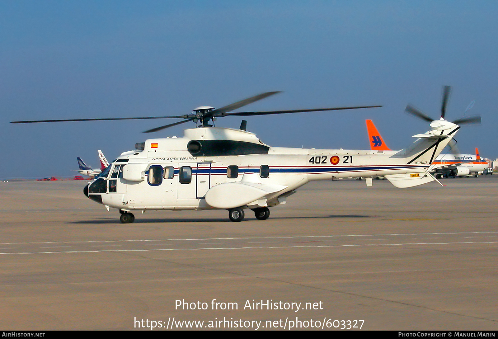 Aircraft Photo of HT.21A-2 | Aerospatiale AS-332M1 Super Puma | Spain - Air Force | AirHistory.net #603327