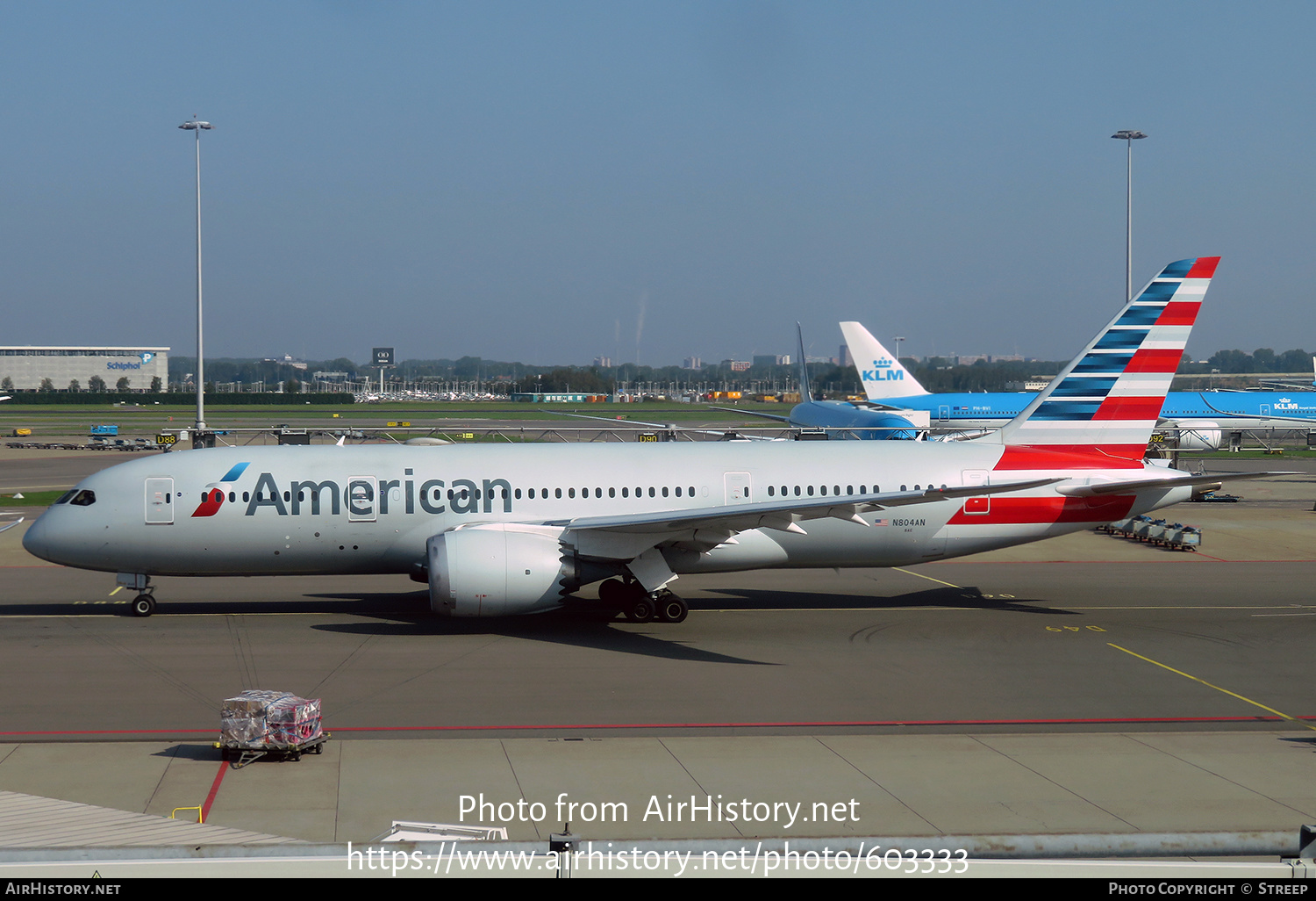 Aircraft Photo of N804AN | Boeing 787-8 Dreamliner | American Airlines | AirHistory.net #603333