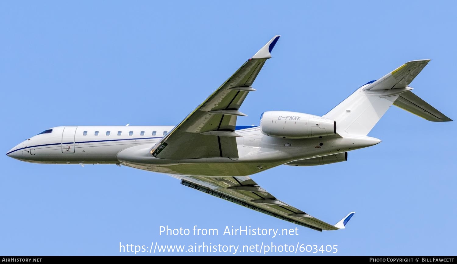 Aircraft Photo of C-FNXK | Bombardier Global 6000 (BD-700-1A10) | Bombardier | AirHistory.net #603405