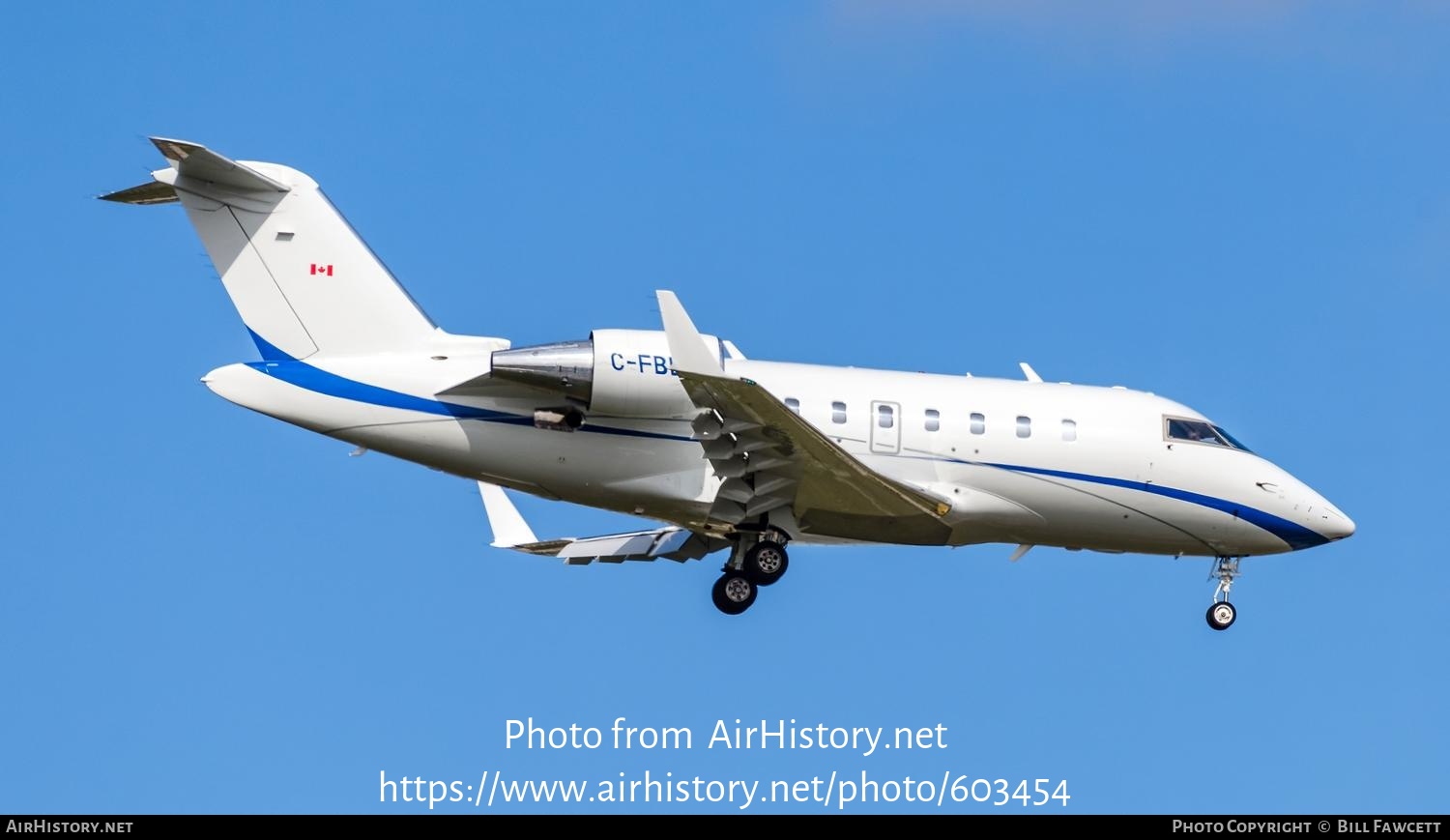 Aircraft Photo of C-FBEL | Bombardier Challenger 604 (CL-600-2B16) | AirHistory.net #603454