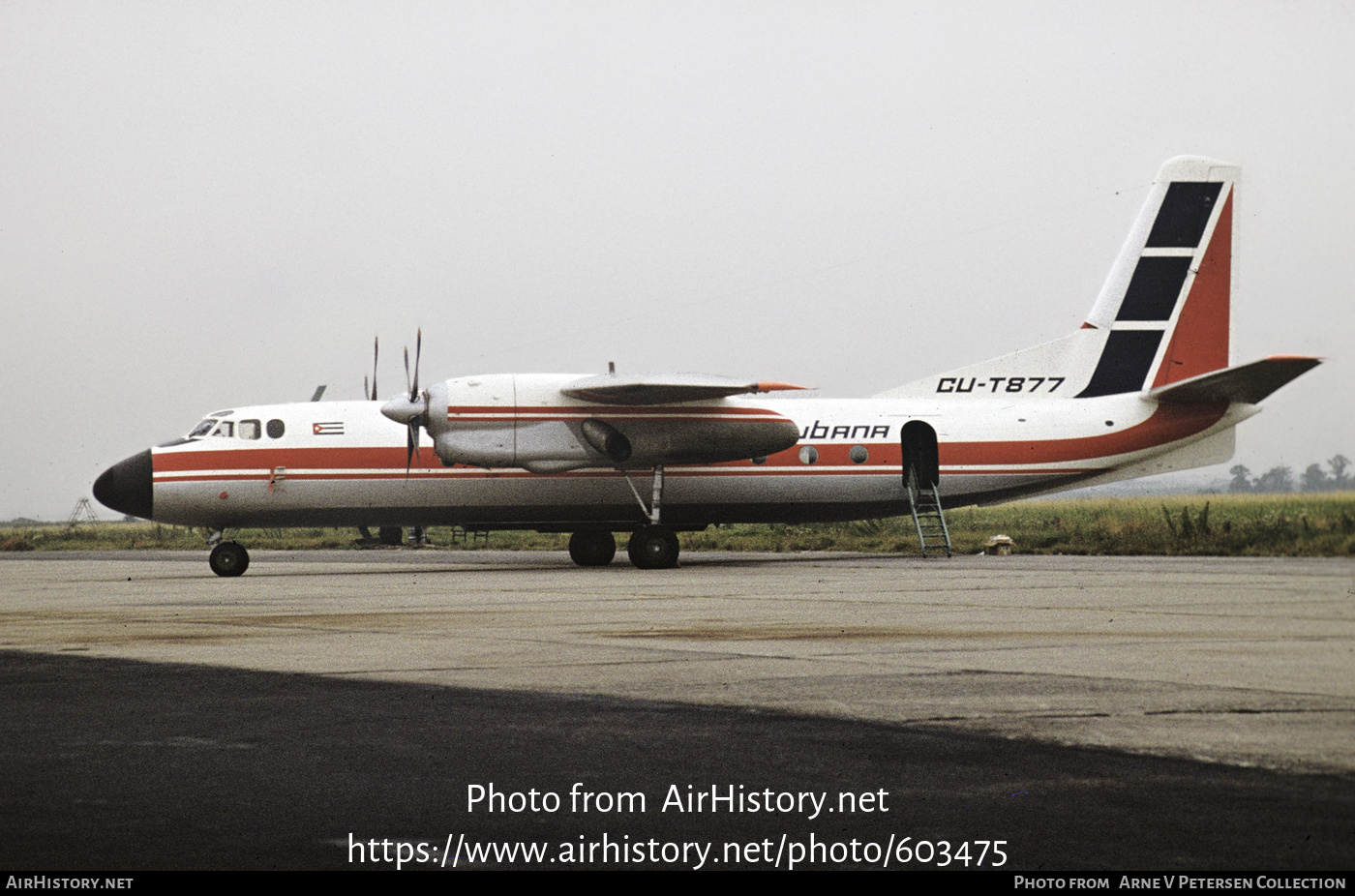 Aircraft Photo of CU-T877 | Antonov An-24V | Cubana | AirHistory.net #603475