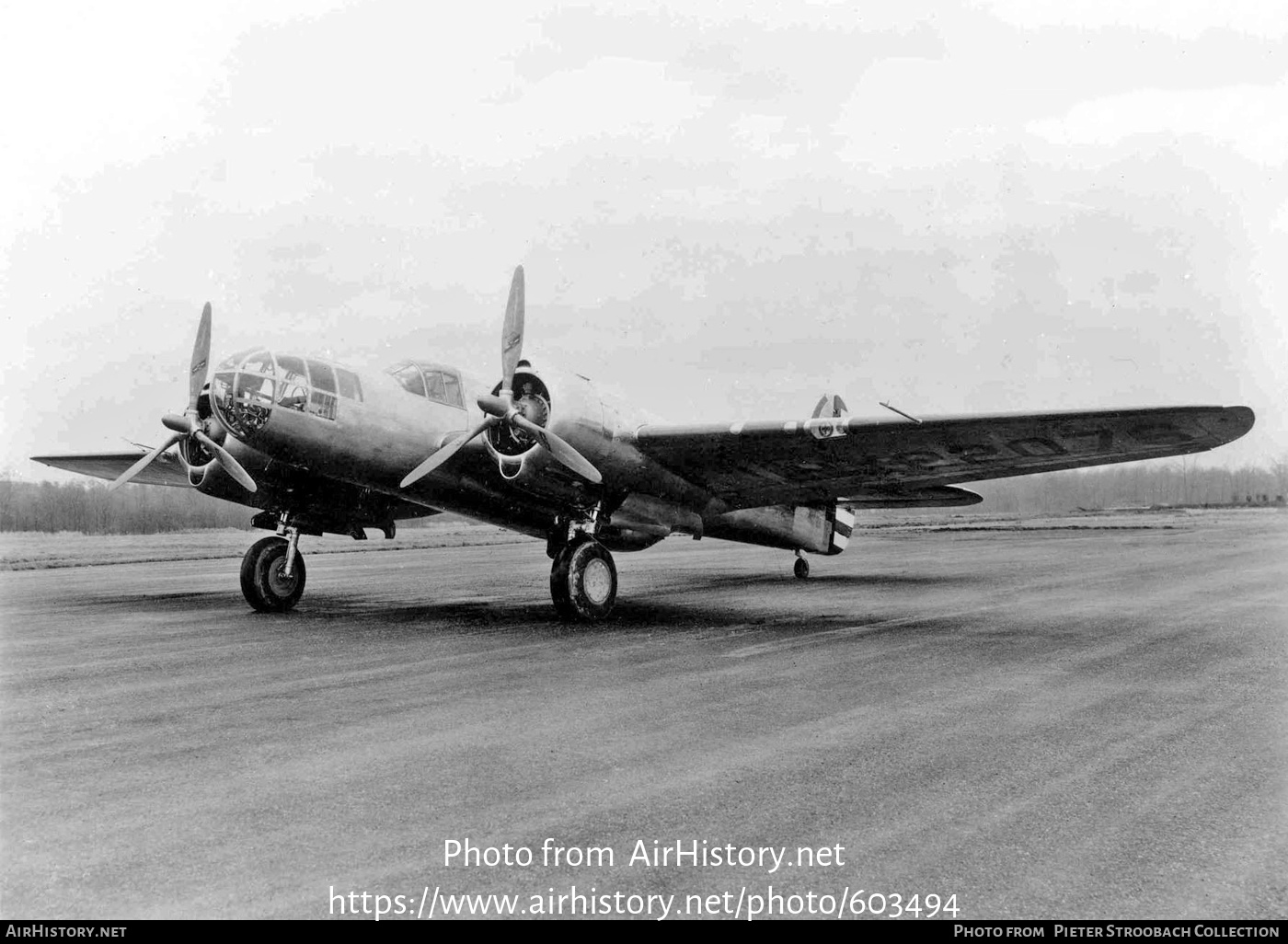 Aircraft Photo of NX22076 | Martin 167 Maryland | USA - Air Force ...