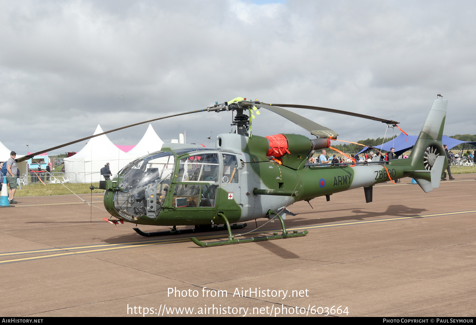 Aircraft Photo of ZB690 | Aerospatiale SA-341B Gazelle AH1 | UK - Army | AirHistory.net #603664