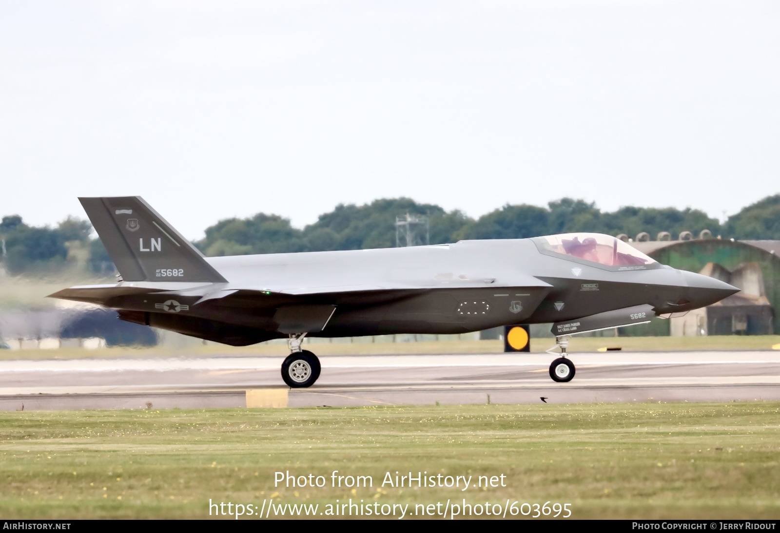 Aircraft Photo of 22-5682 / AF225682 | Lockheed Martin F-35A Lightning II | USA - Air Force | AirHistory.net #603695