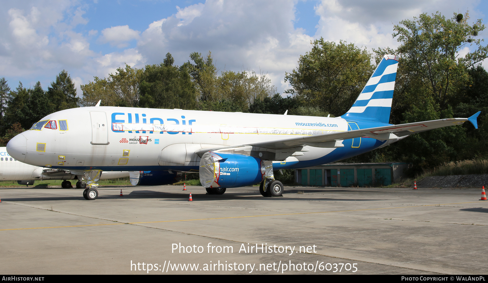 Aircraft Photo of EI-FGE | Airbus A319-133 | Ellinair | AirHistory.net #603705