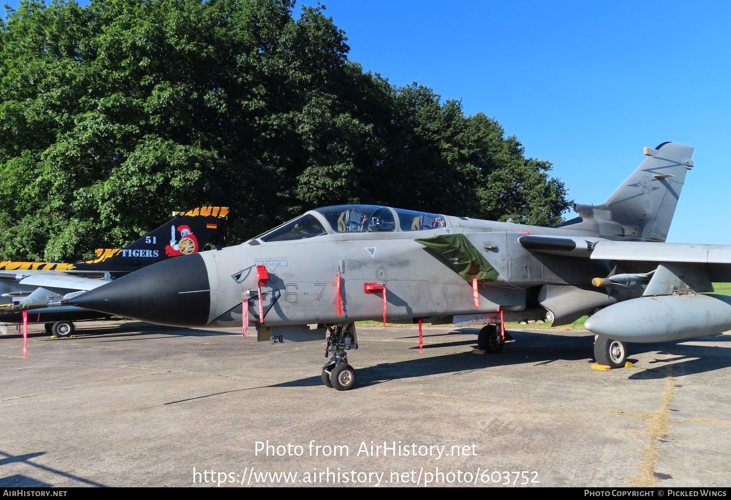 Aircraft Photo of MM7020 | Panavia Tornado ECR | Italy - Air Force | AirHistory.net #603752