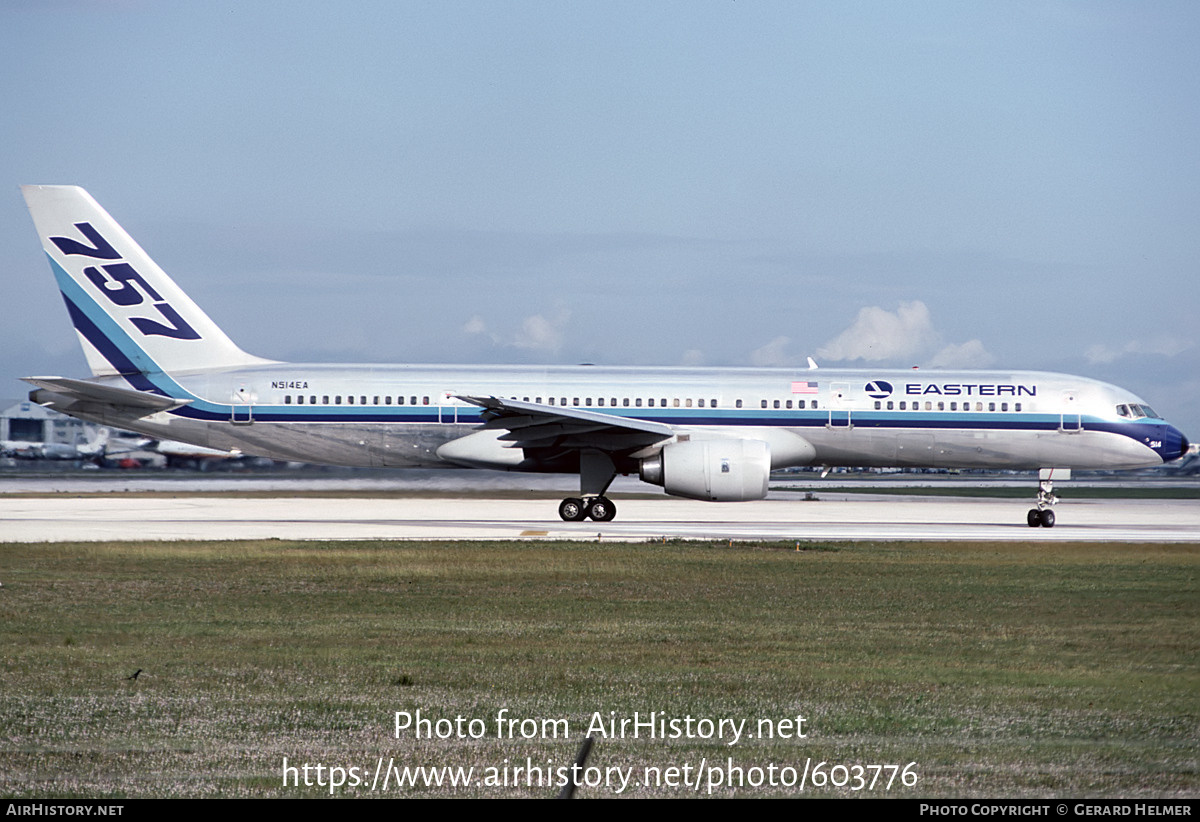 Aircraft Photo of N514EA | Boeing 757-225 | Eastern Air Lines | AirHistory.net #603776