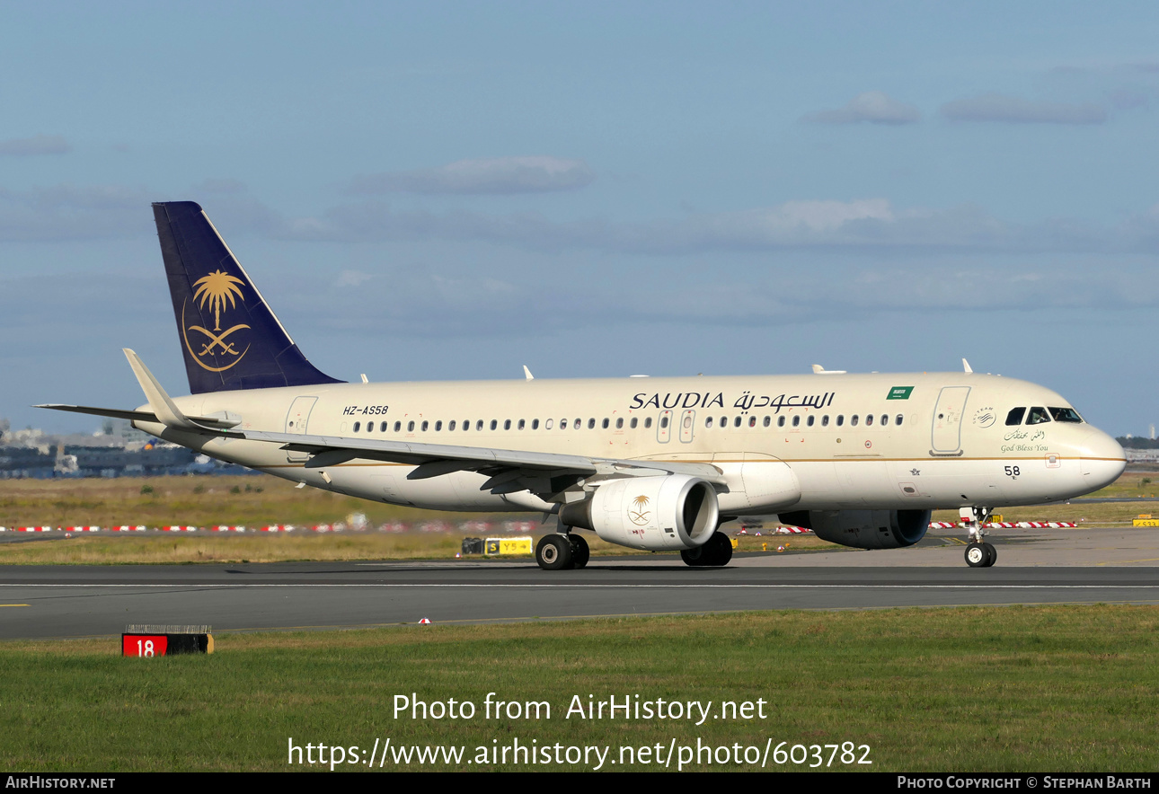 Aircraft Photo of HZ-AS58 | Airbus A320-214 | Saudia - Saudi Arabian Airlines | AirHistory.net #603782