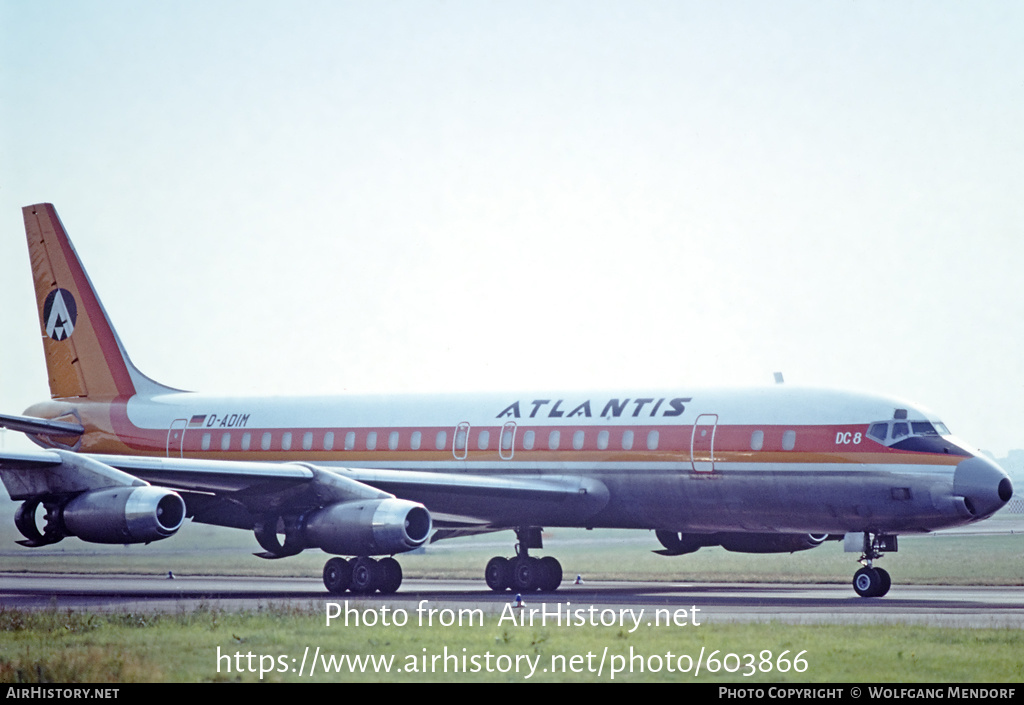 Aircraft Photo of D-ADIM | Douglas DC-8-33 | Atlantis | AirHistory.net #603866