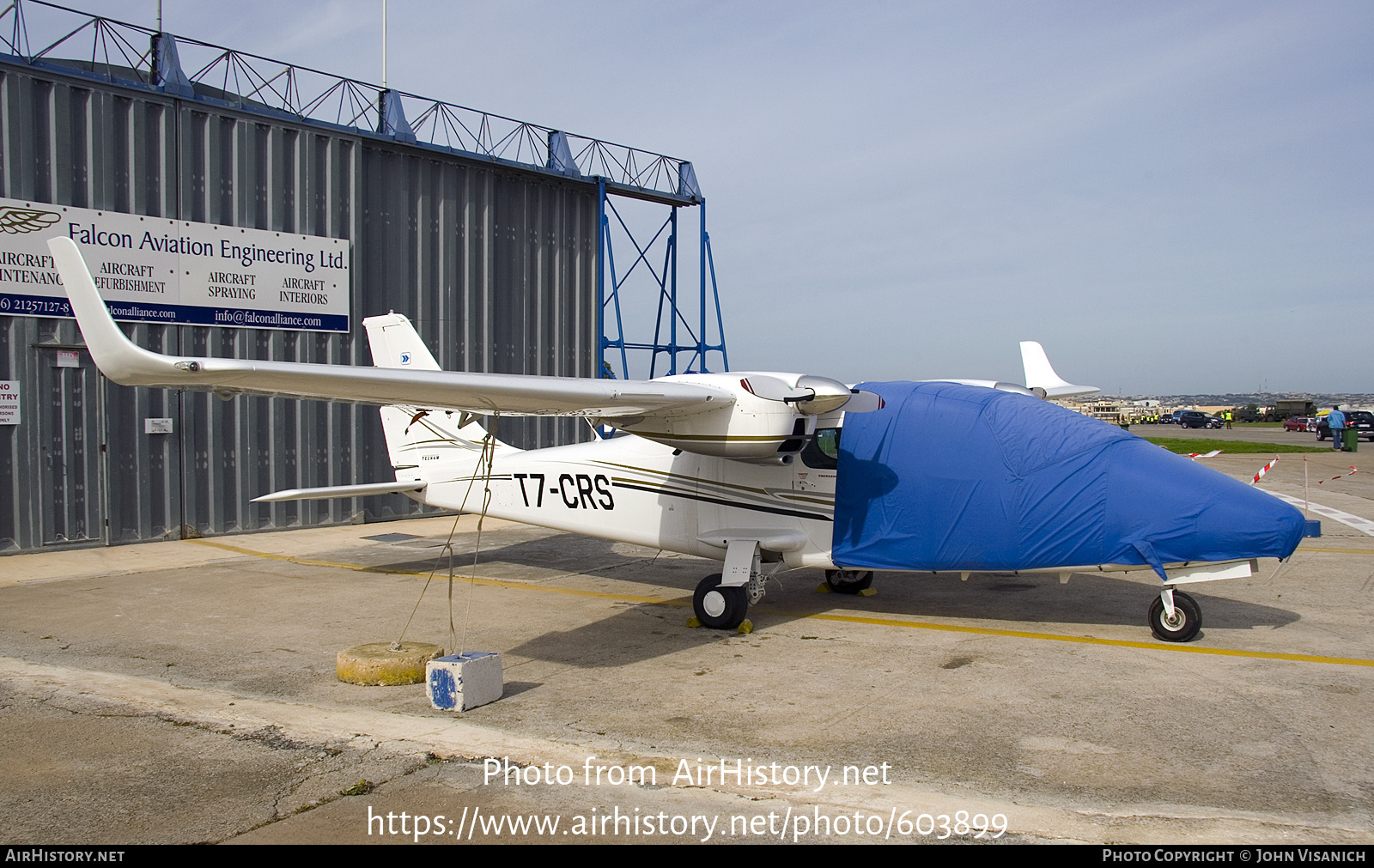 Aircraft Photo of T7-CRS | Tecnam P2006T | AirHistory.net #603899