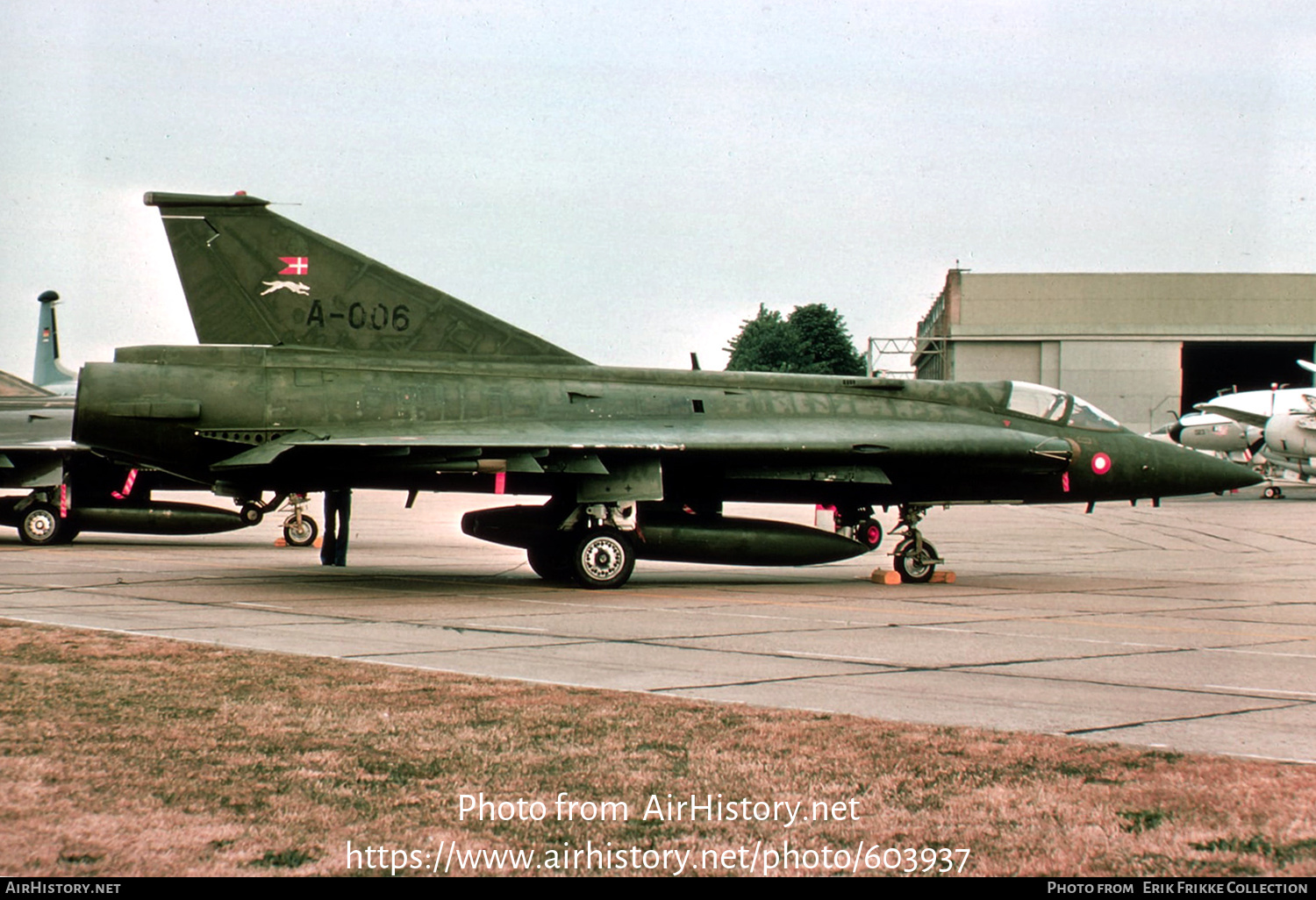 Aircraft Photo of A-006 | Saab F-35 Draken | Denmark - Air Force | AirHistory.net #603937