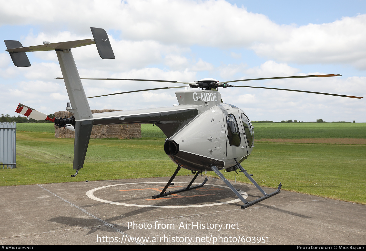 Aircraft Photo of G-MDDE | MD Helicopters MD-500E (369E) | AirHistory.net #603951